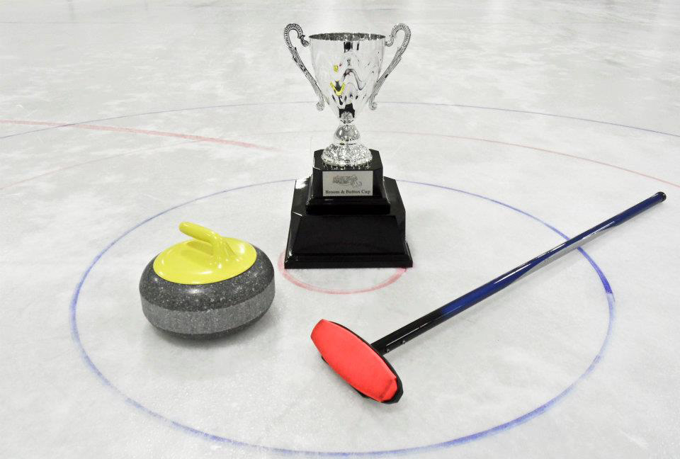 Broom & Button Cup
